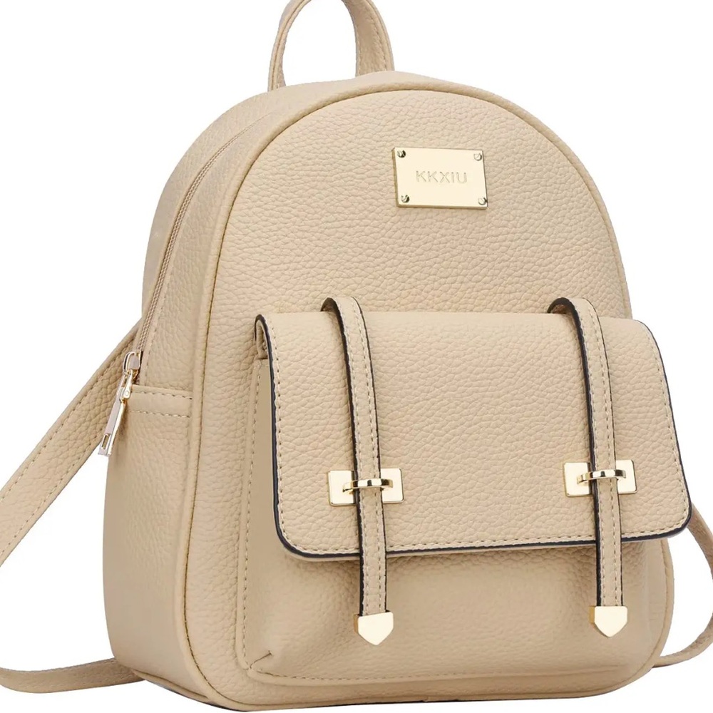 KXXIU Beige Women's Backpack